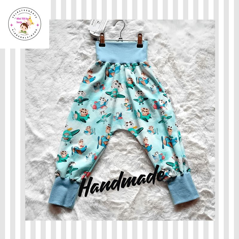 Pumphose Jungen  FLIEGER in Gr. 98/104