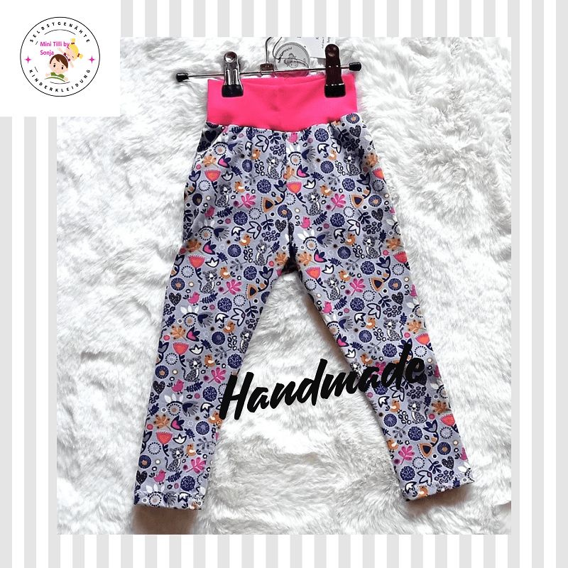 Kinder Leggings  KATZEN in Gr. 80