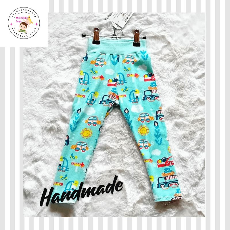 Kinder Leggings  SOMMERAUSFLUG in Gr. 86