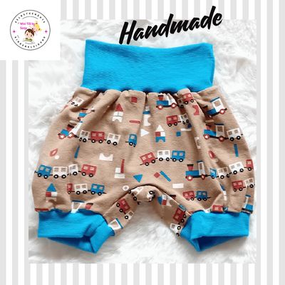 Babyshorts EISENBAHN in Gr. 56/62