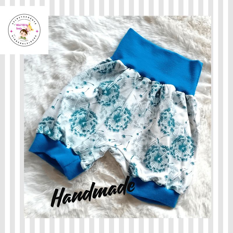 Babyshorts  PUSTEBLUMEN in Gr. 68 - 92