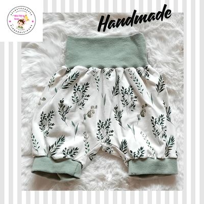 Kindershorts EUKALYPTUS in Gr. 80-92