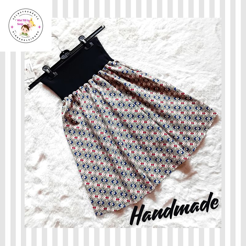 Damenrock Tellerrock KARO in Universal Gr. 34-38