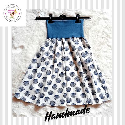 Damenrock Tellerrock  MUSCHELN in Universal Gr. 36-40