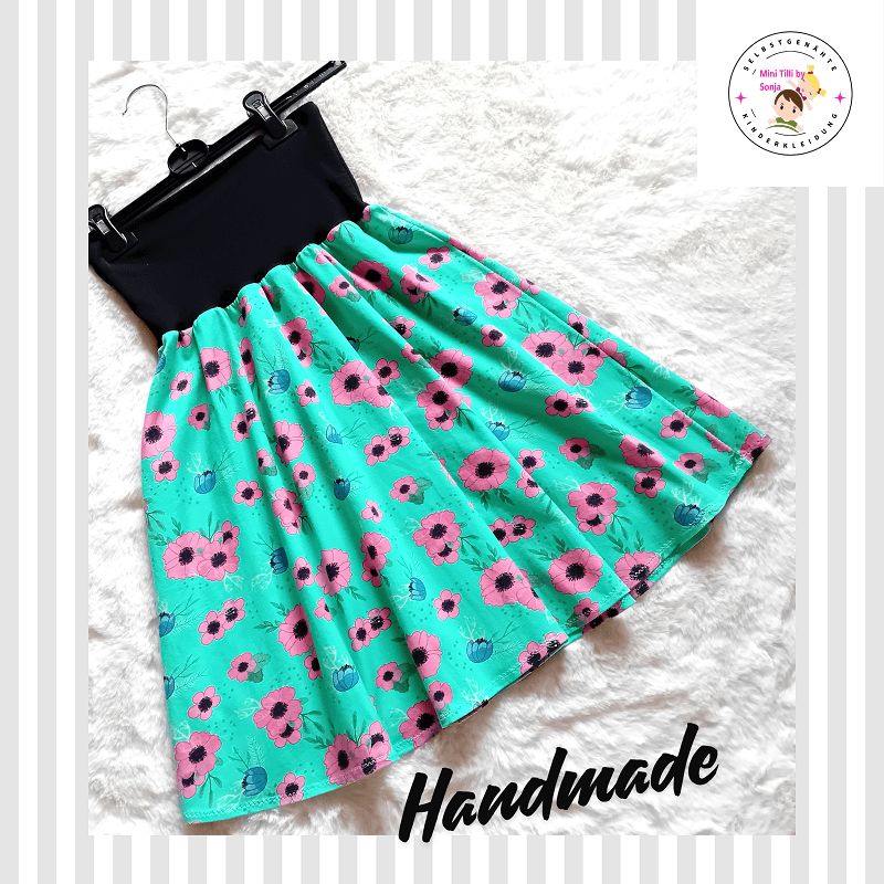 Damenrock Tellerrock  ANEMONEN  in Universal Gr. 36-40