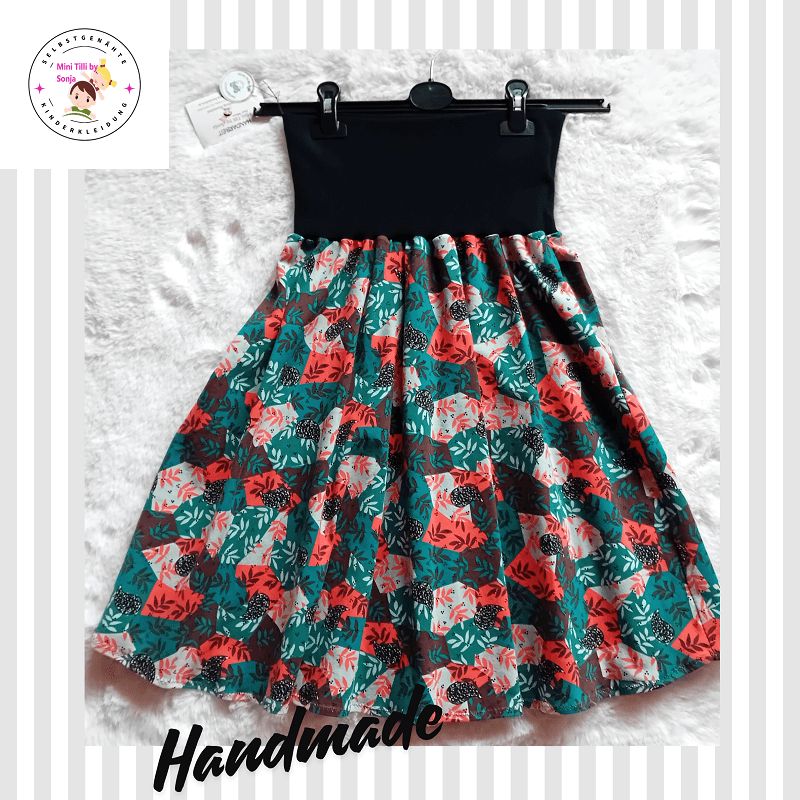 Damenrock Tellerrock  HERBSTLICH  in Universal Gr. 34-44