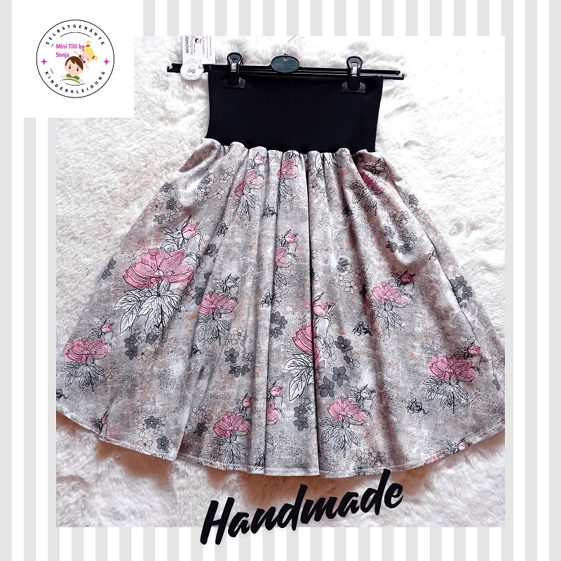 Damenrock Tellerrock  SHABBY SCHICK  in Universal Gr. 40-44