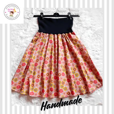 Damenrock Tellerrock  LITTLE FLOWERS  in Universal Gr. 40-44