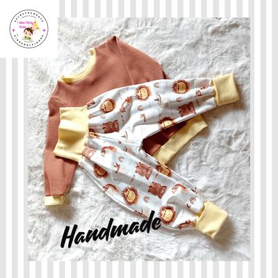 Kinder Set Pullover & Hose WILD ANIMALS in Gr.  98/104