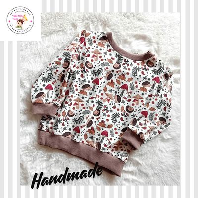 Baby Pullover  HERBSTWALD in Gr. 74