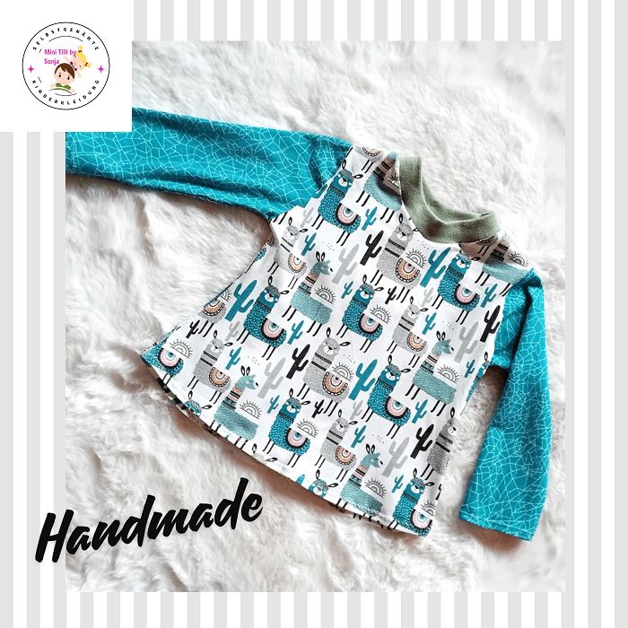 Baby Pullover LAMAS in Gr. 74