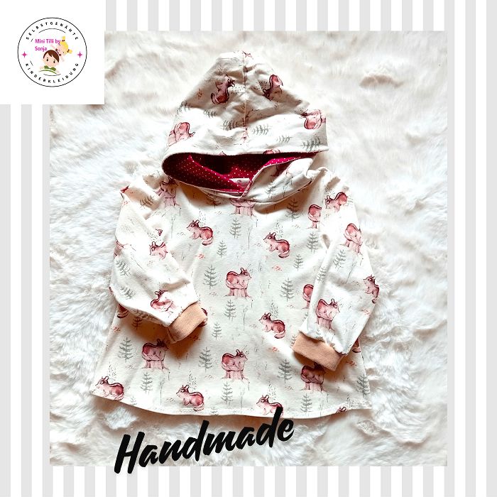 Kapuzenpullover Kinder Hoodie EICHHORN in Gr. 80