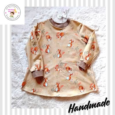 Kinderpullover langarm KLEINE MAUS in Gr. 128