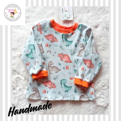 Jungen Pullover DINOLEBEN in Gr. 86