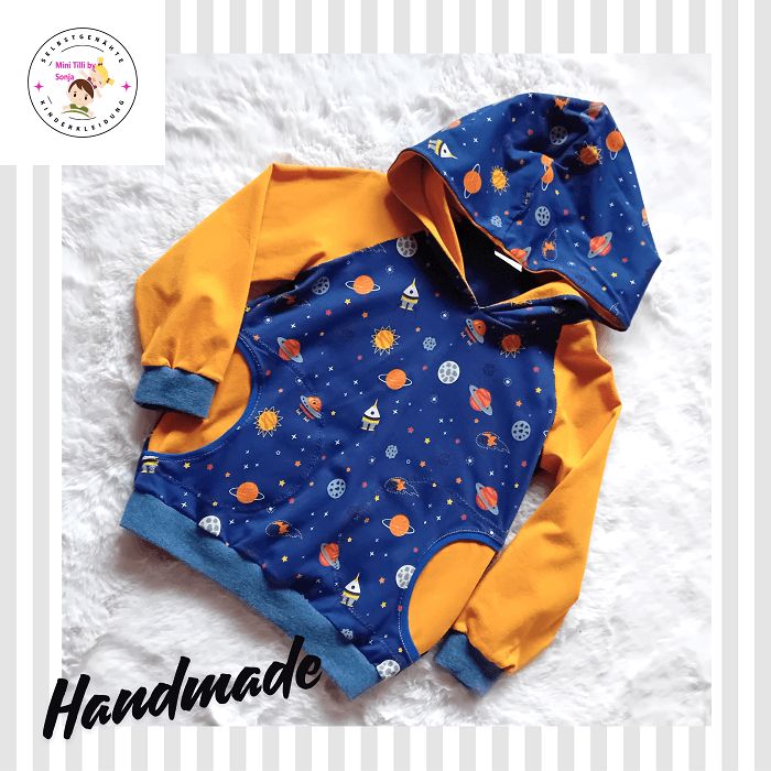 Kapuzenpullover Jungen GALAXY in Gr. 104 und 116 Kapuzenpullover Jungen GALAXY in Gr. 104 und 116