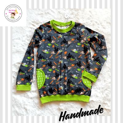 Jungen Pullover RACING in Gr. 128