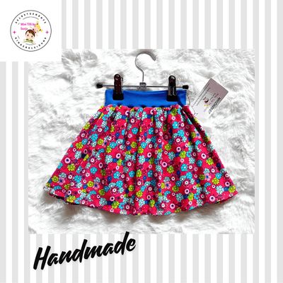 Kinderrock Tellerrock BLUMENTANZ in Gr. 86/92