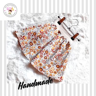 Kinderrock Tellerrock BLUMENZAUBER in Gr. 98/104