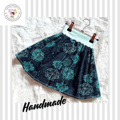 Kinderrock Tellerrock WUNDERBLUME in Gr. 110/116