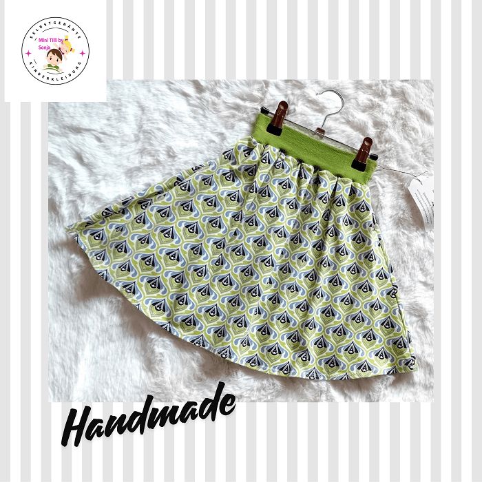 Kinderrock Tellerrock SOMMERWALZER in Gr. 122/128