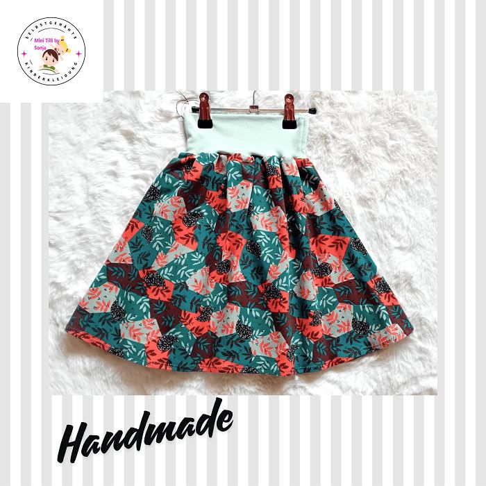 Kinderrock Tellerrock HERBSTLICH in Gr. 134/140