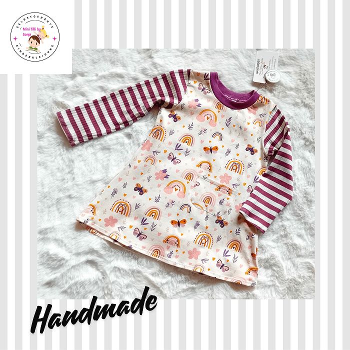 Kinderkleid langarm ZAUBERWELT in Gr. 86