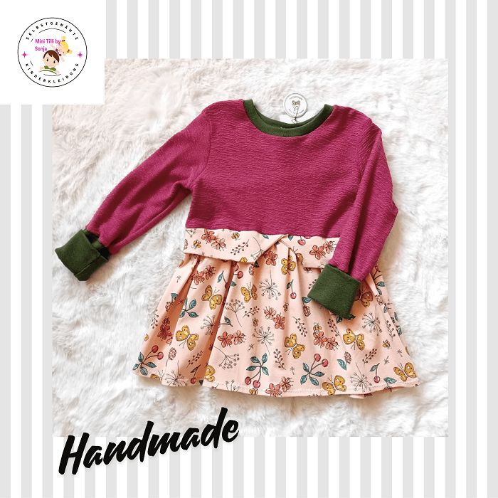 Girly Sweater KIRSCHEN in Gr. 92