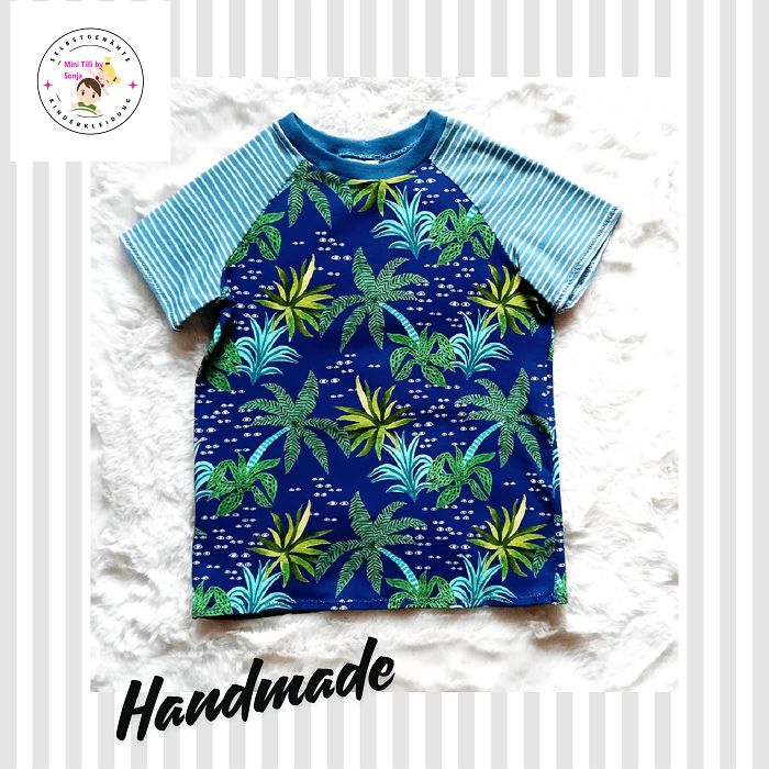 Kinder T-Shirt PALMEN in Gr. 110