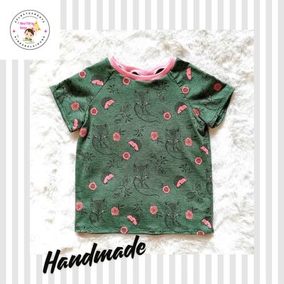 Kinder T-Shirt WALDLEBEN in Gr. 86