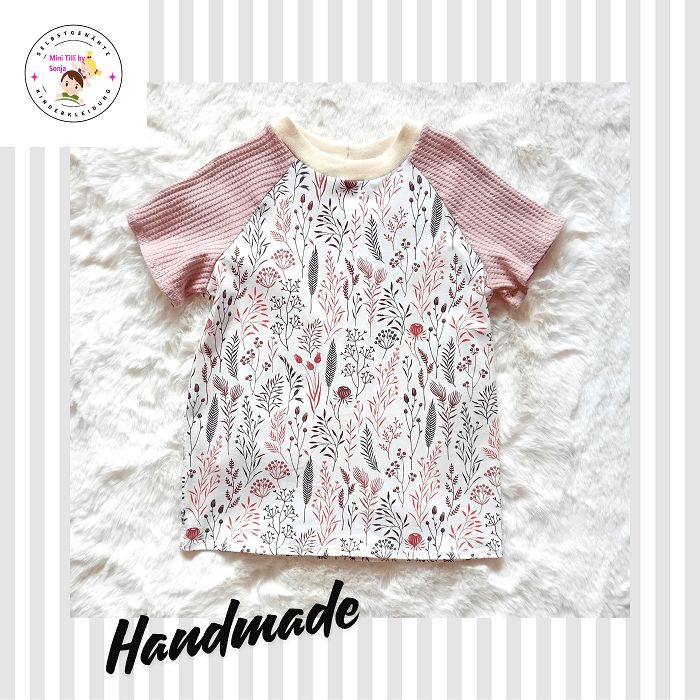 Kinder T-Shirt SOMMERGRAS in Gr. 104