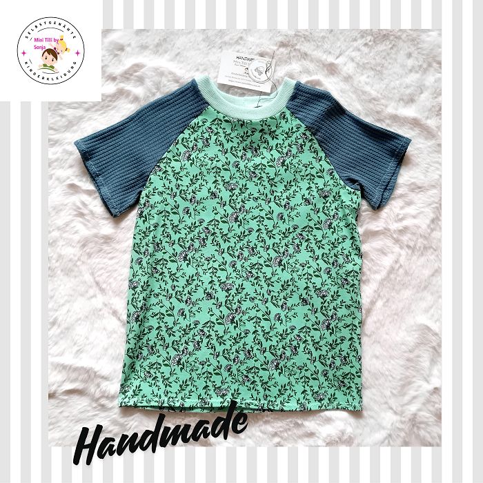 Kinder T-Shirt NELKEN in Gr. 128