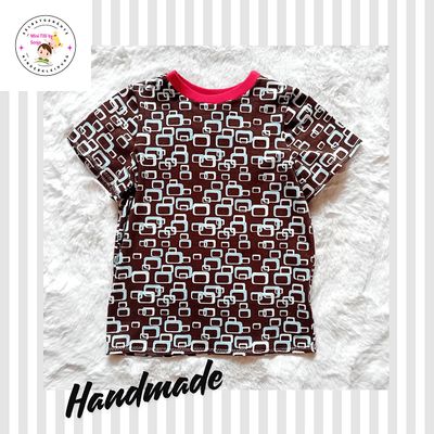 Kinder T-Shirt FENSTER in Gr. 116