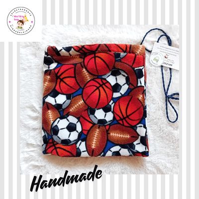Kinder Turnbeutel handmade | Basketball/Fußball