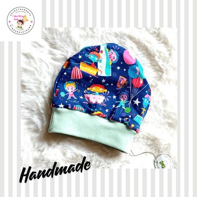 Baby Beanie  COSMOPARTY HERZEN 0-6 Monate
