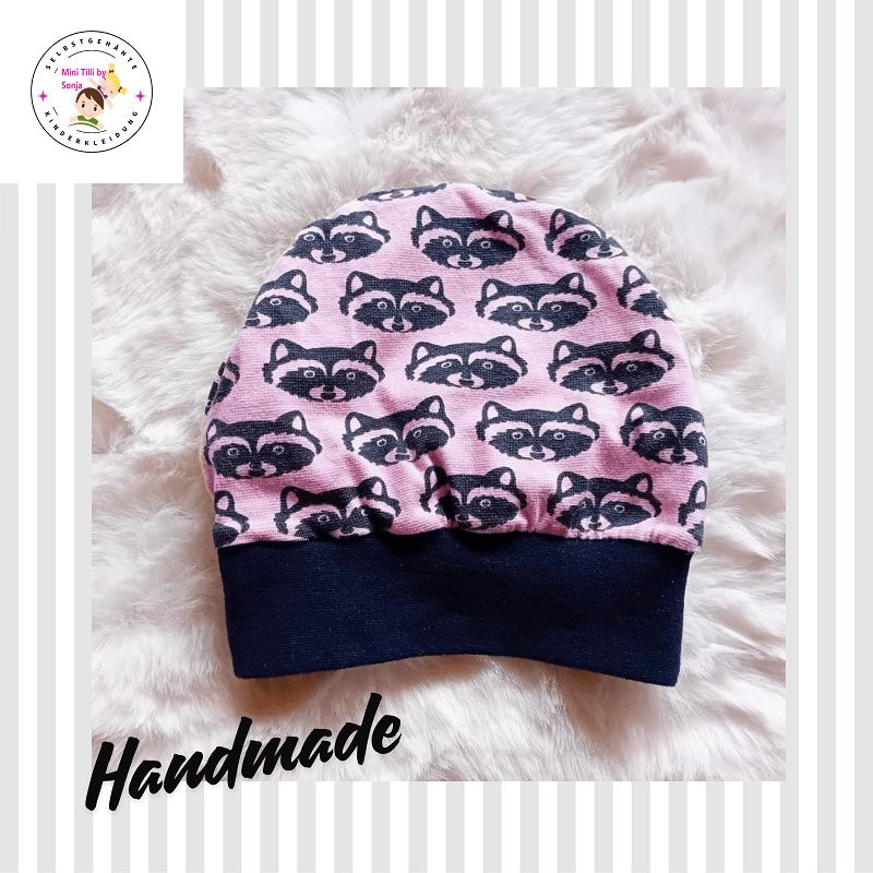 Baby Beanie  KLEE WASCHBAER / 6-9 Monate