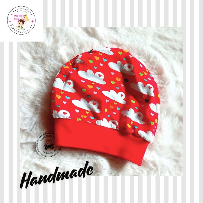 Baby Beanie KLEE WOLKEN / 6-9 Monate