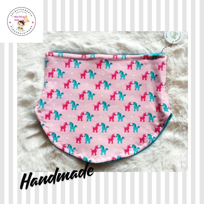 Kinder Loopschal EINHORNMAGIE  / 12-18 Monate