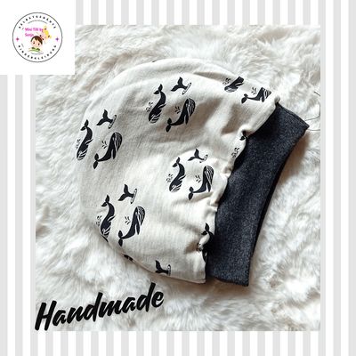 Kinder Beanie  WALE MONSTER / ab 18 Monaten