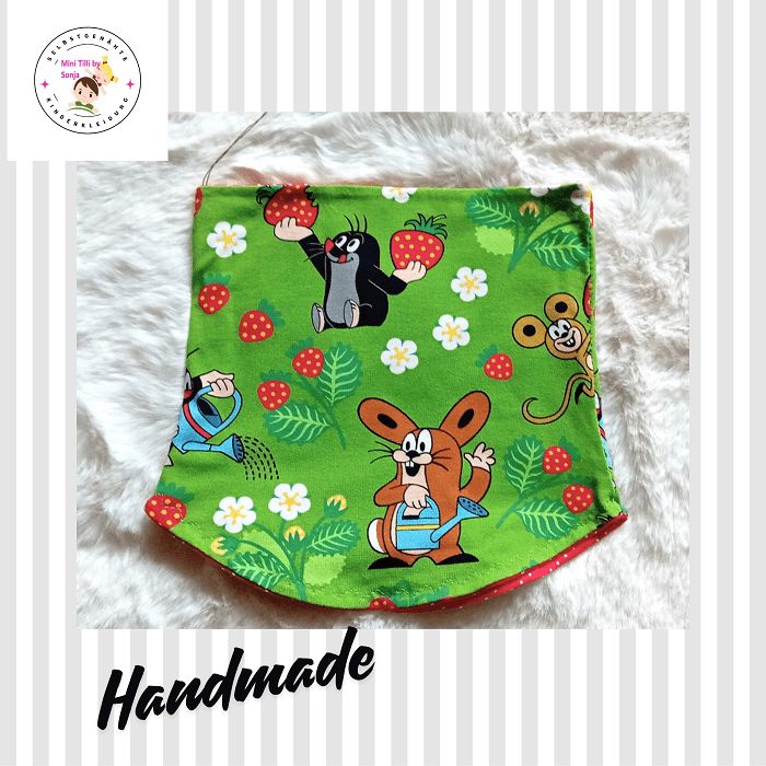 Kinder Loopschal KLEINER MAULWURF  / 12-18 Monate