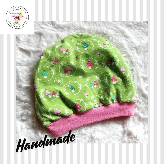 Kinder Beanie  GLUECKSPILZE / ab 18 Monaten