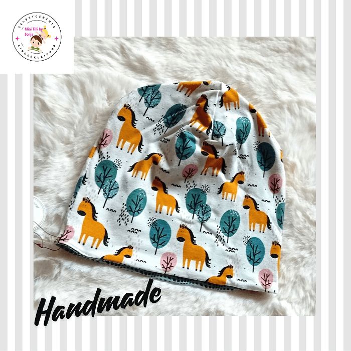 Kinder Beanie PFERDELEBEN / 1-3,5 Jahre