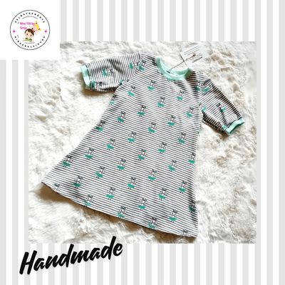 Kinderkleid Sommerkleid HASENBALLERINA in Gr. 104