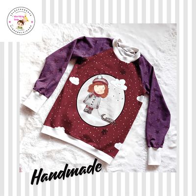 Kinderpullover langarm WINTERTRAUM in Gr. 134