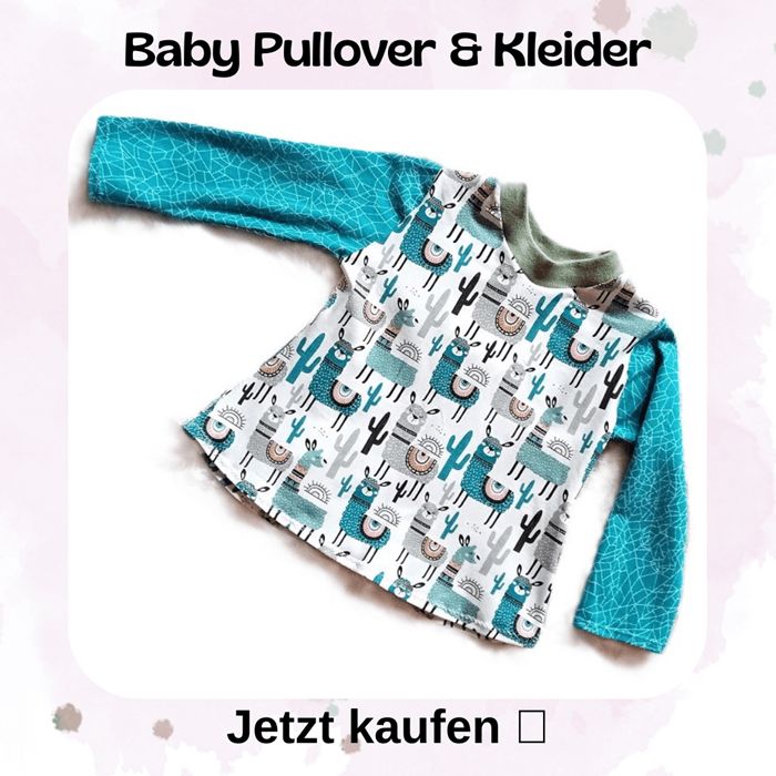 Pullover und Kleider für Babys von Mini Tilli by Sonja sind zu allen Jahreszeiten tragbar und toll kombinierbar