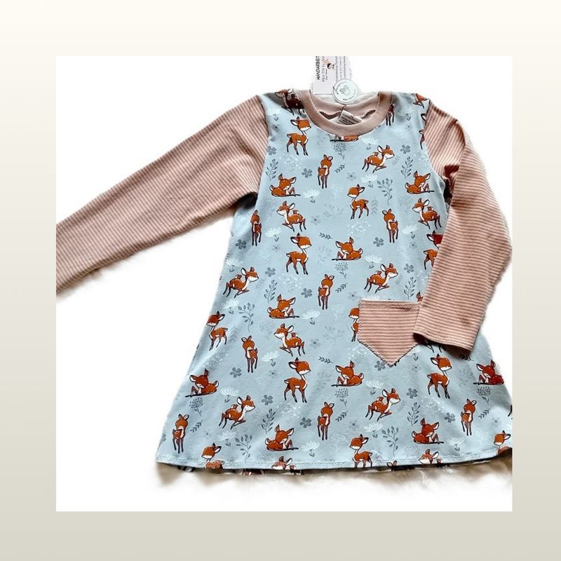 Selbstgenähte Kinderkleider für Mädchen von Mini Tilli by Sonja