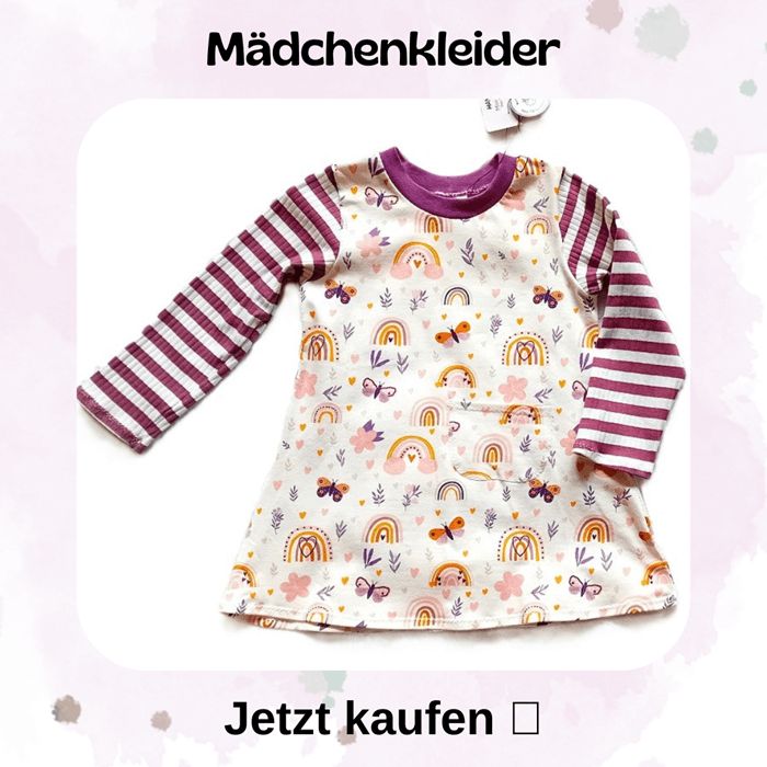 Selbstgenähte Kinderkleider für Mädchen von Mini Tilli by Sonja