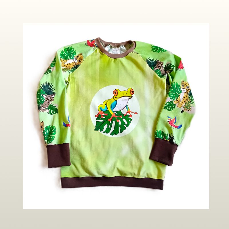 Handgemachte Kinder Pullover von Mini Tilli by Sonja für Mädchen und Jungs sind coole Unikate und superbequem