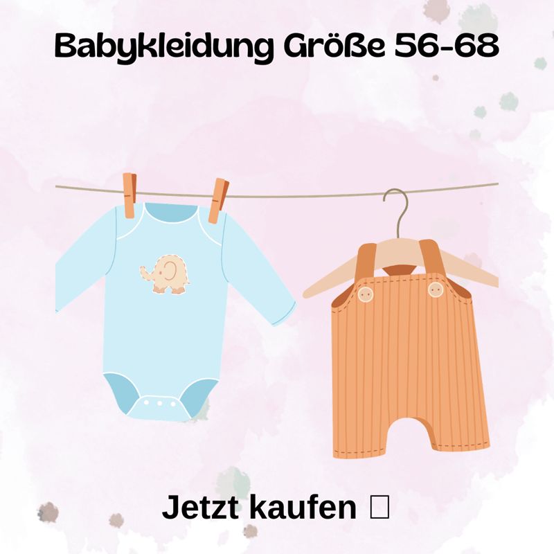 Babykleidung Groesse 56 - 68 (0 - 5 Monate)
