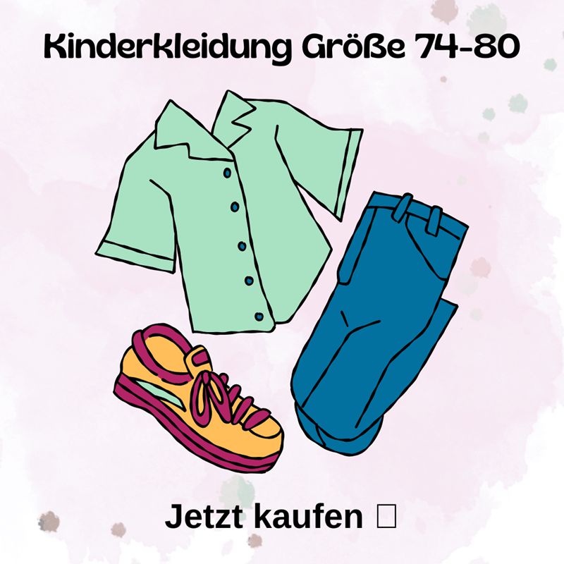 Kinderkleidung Groesse 74 - 80 (6 - 11 Monate)