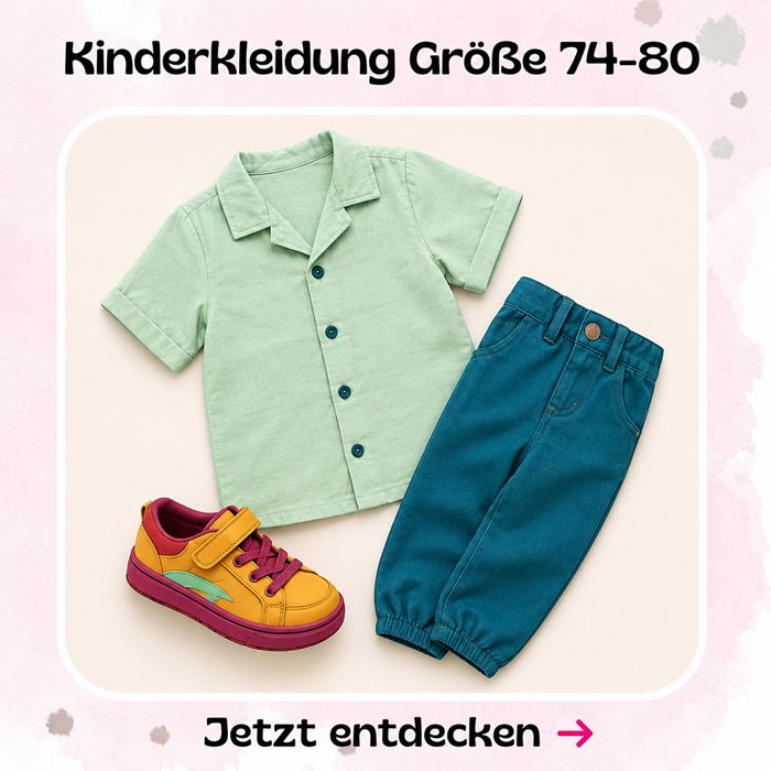 Im Onlineshop von Mini Tilli by Sonja findest du handmade Kinderkleidung, sortiert in den Größen 74-80